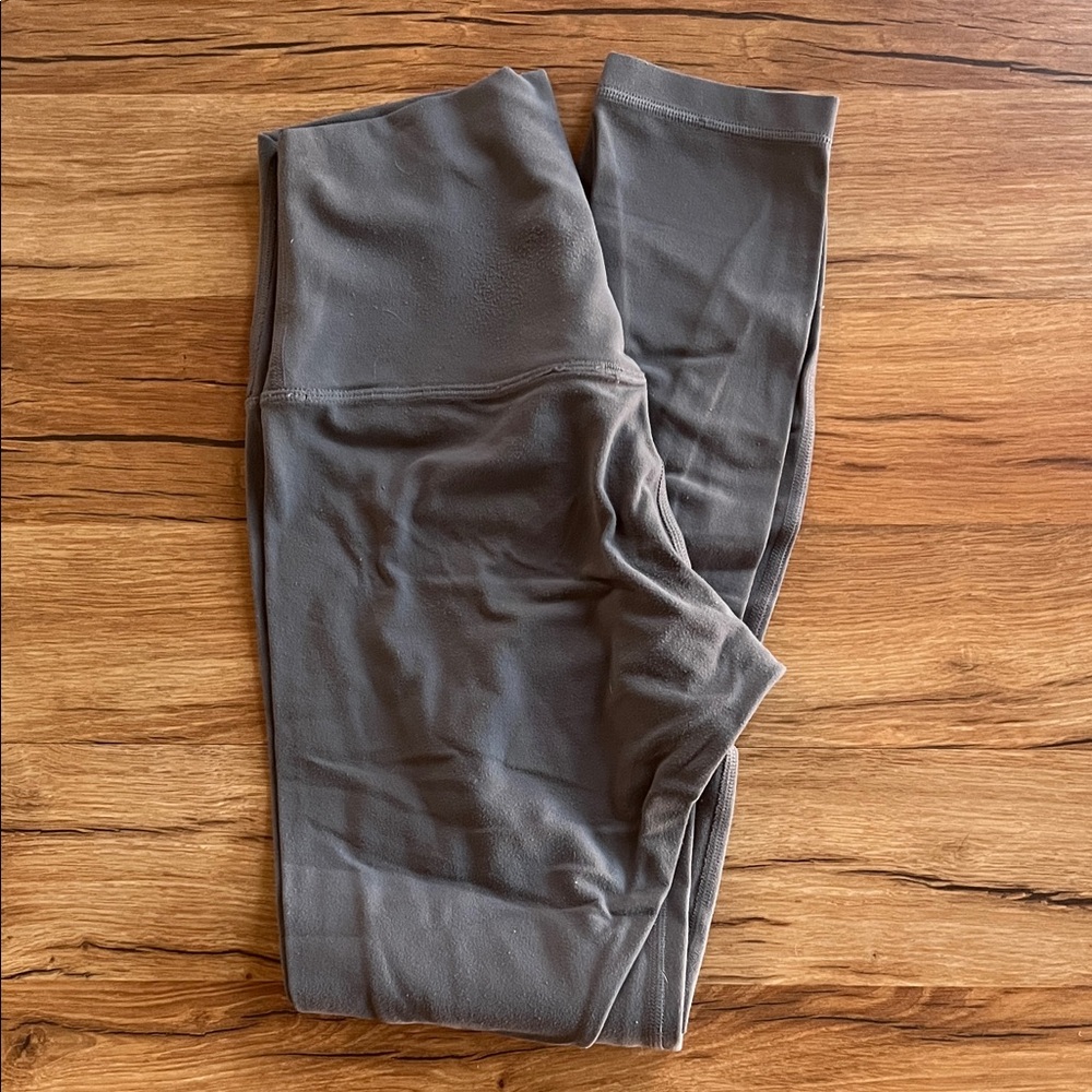 Charcoal grey 25” align leggings
